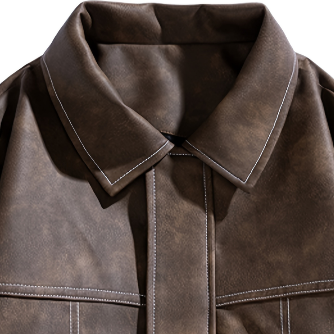 Luken Vintage Deri Ceket
